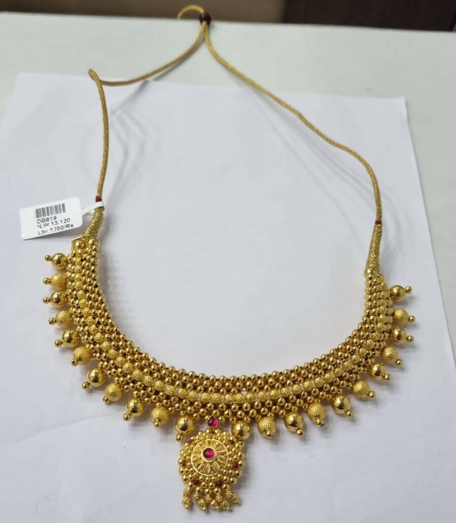 Light Weight Ghalsari Necklace Sarafa Bazar India