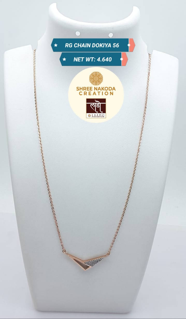 Rose Gold Dokiya Sarafa Bazar India