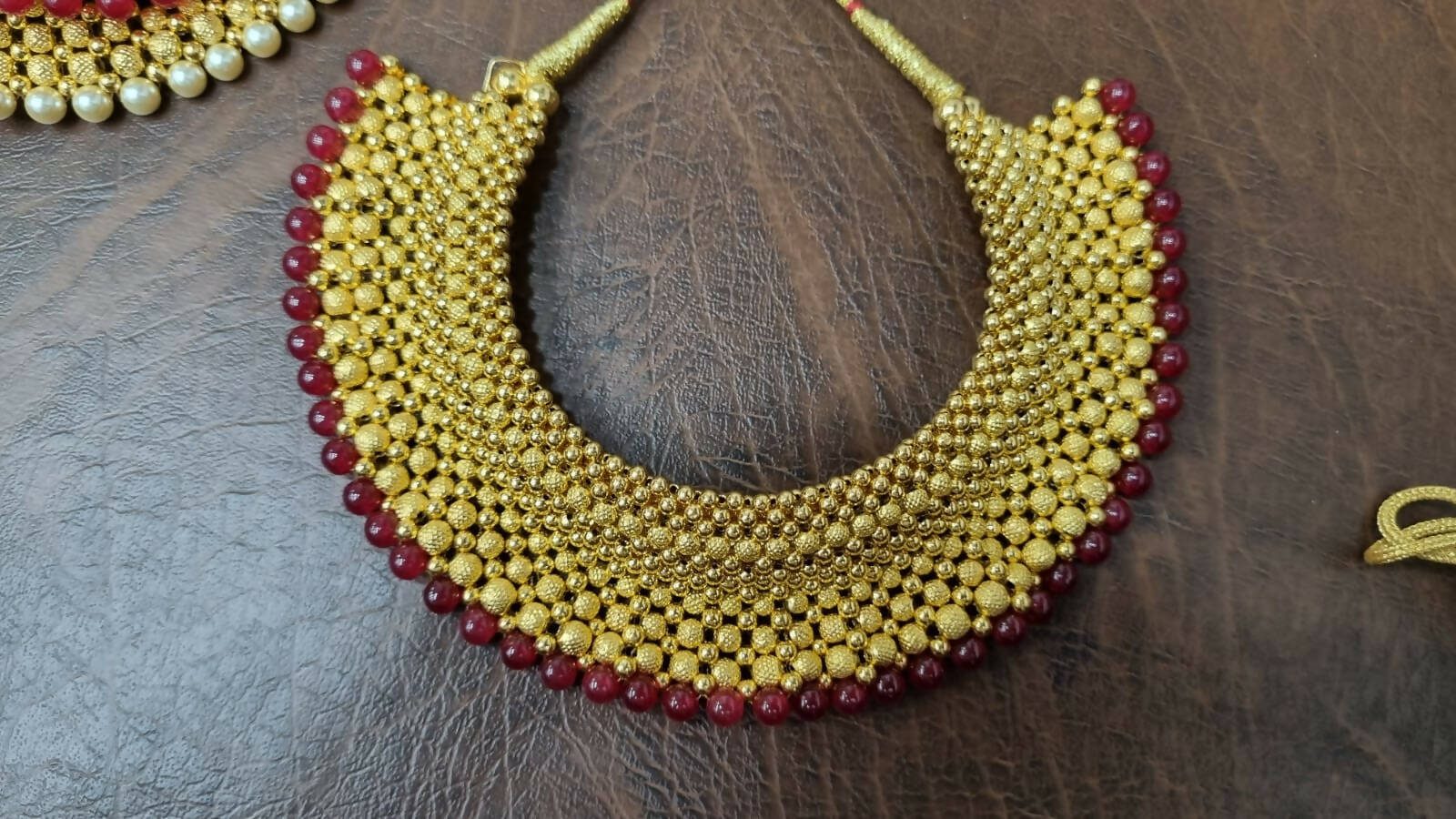 Light Weight Ghalsari Necklace Sarafa Bazar India