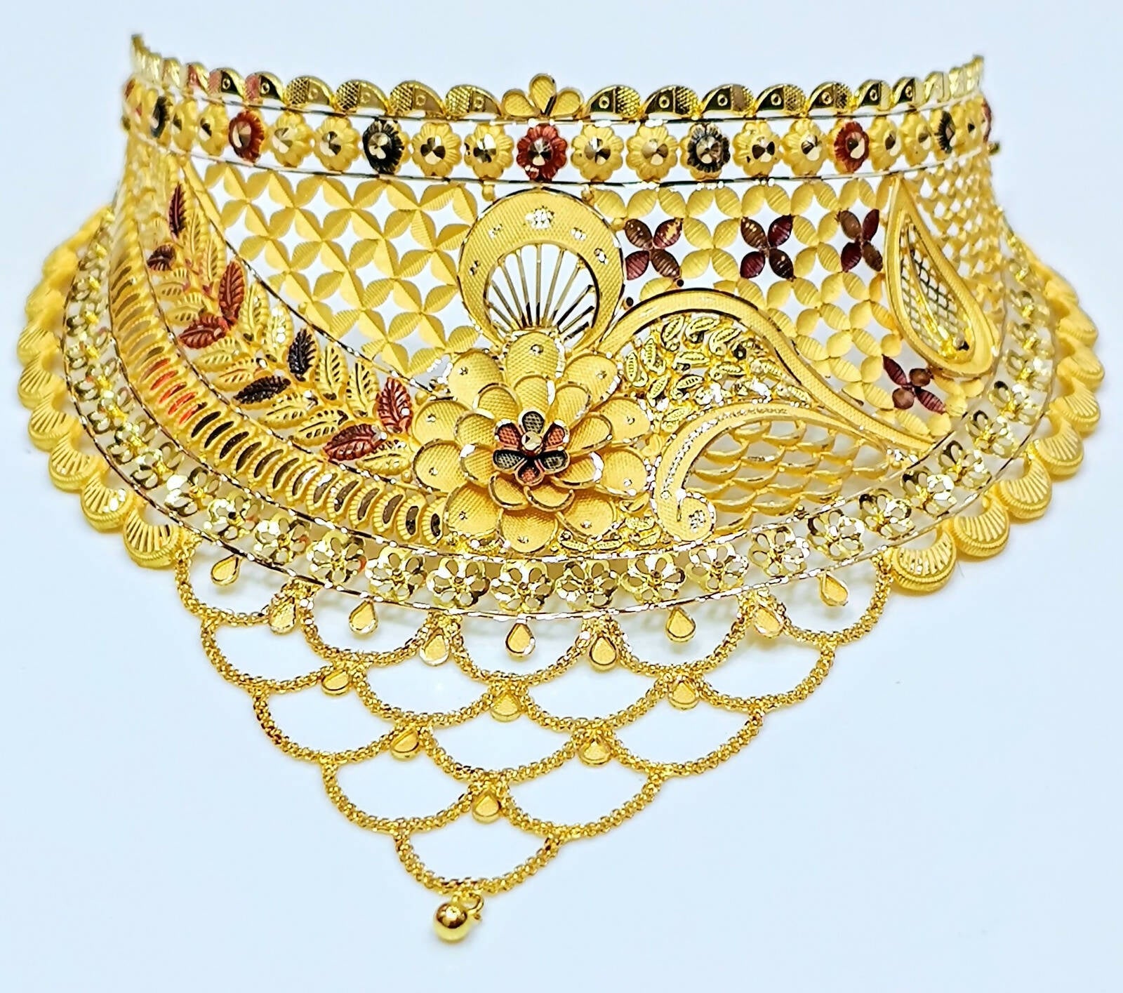 Gold Choker Sarafa Bazar India