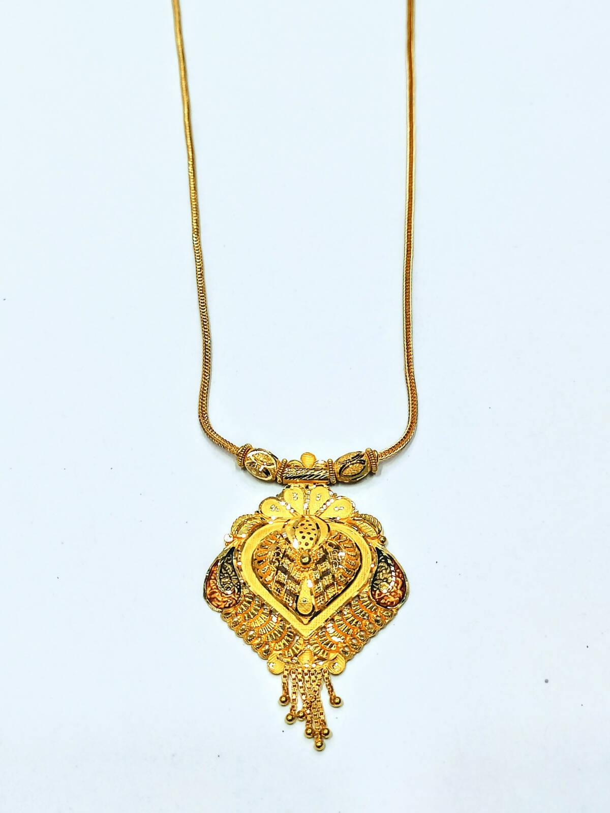 Gold Chain Set Sarafa Bazar India
