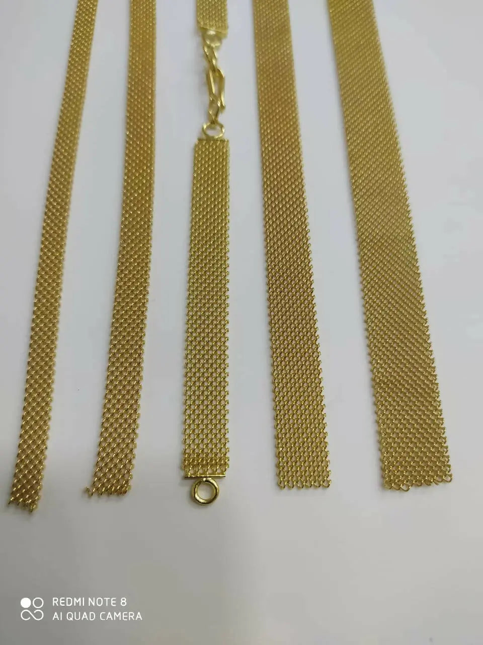 14kt, 18kt & 22kt Mesh Chains - Diamond Jewellery Sarafa Bazar India