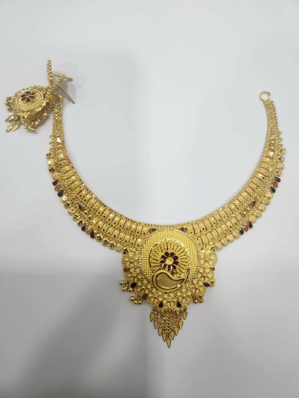 Gold Necklace Sarafa Bazar India