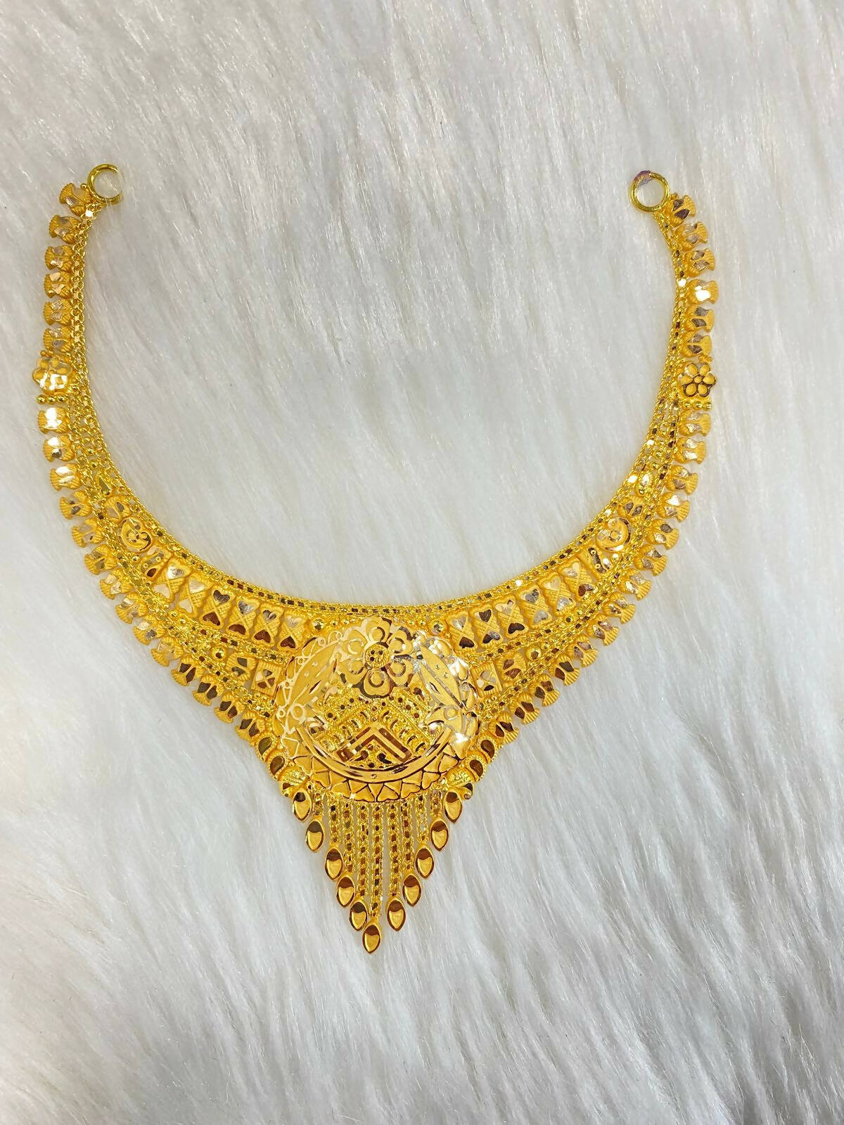 Gold Necklace Sarafa Bazar India