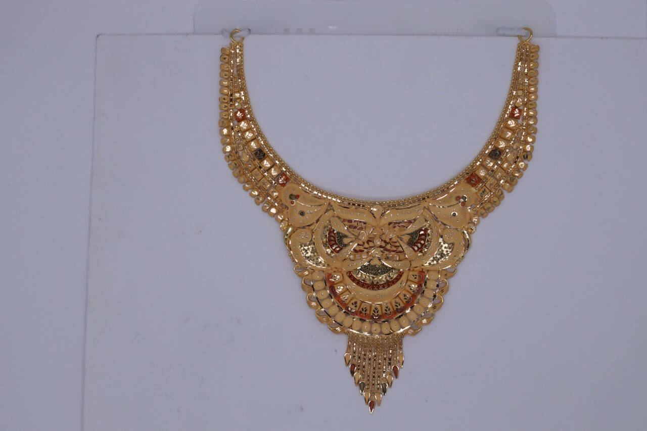 Gold Necklace Sarafa Bazar India