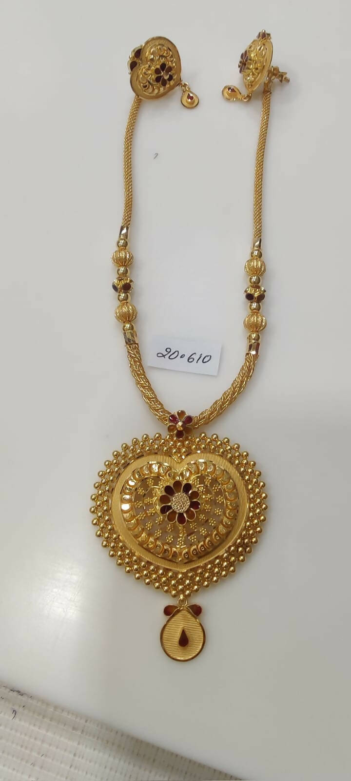 Gold Necklace Sarafa Bazar India