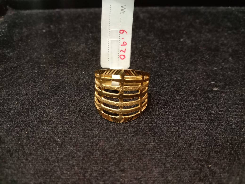 Plain Gold Casting Ladies Ring