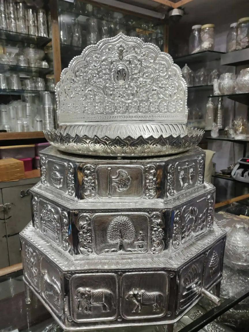 Silver Pandukshila Sarafa Bazar India