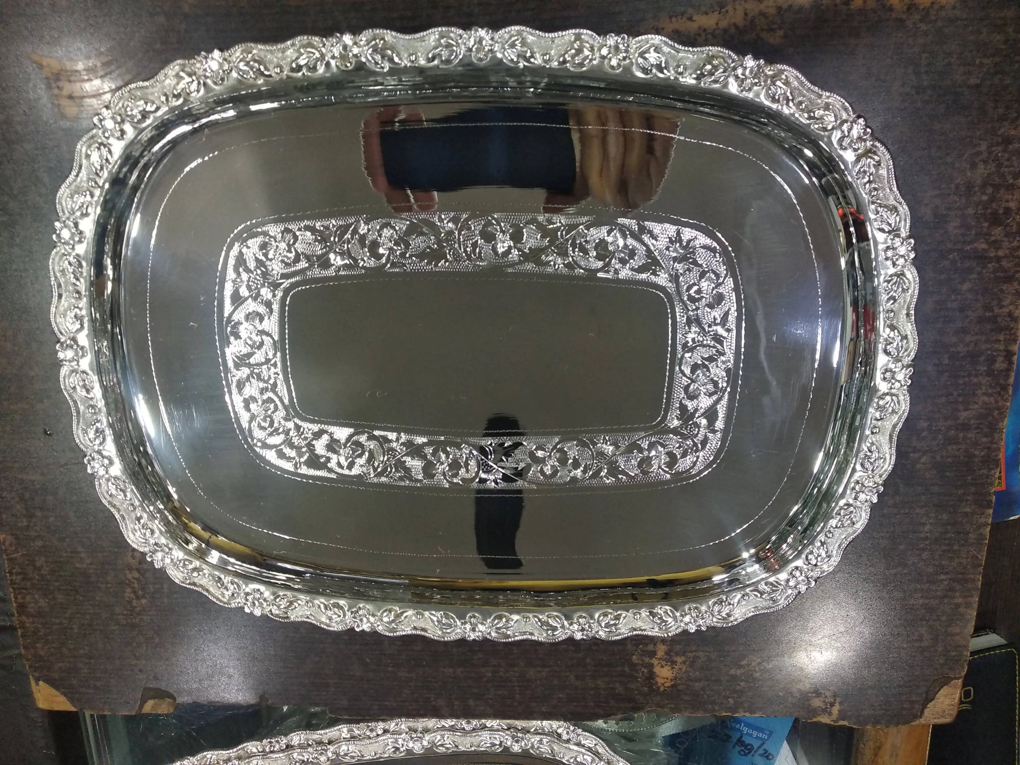 Silver Tray Sarafa Bazar India