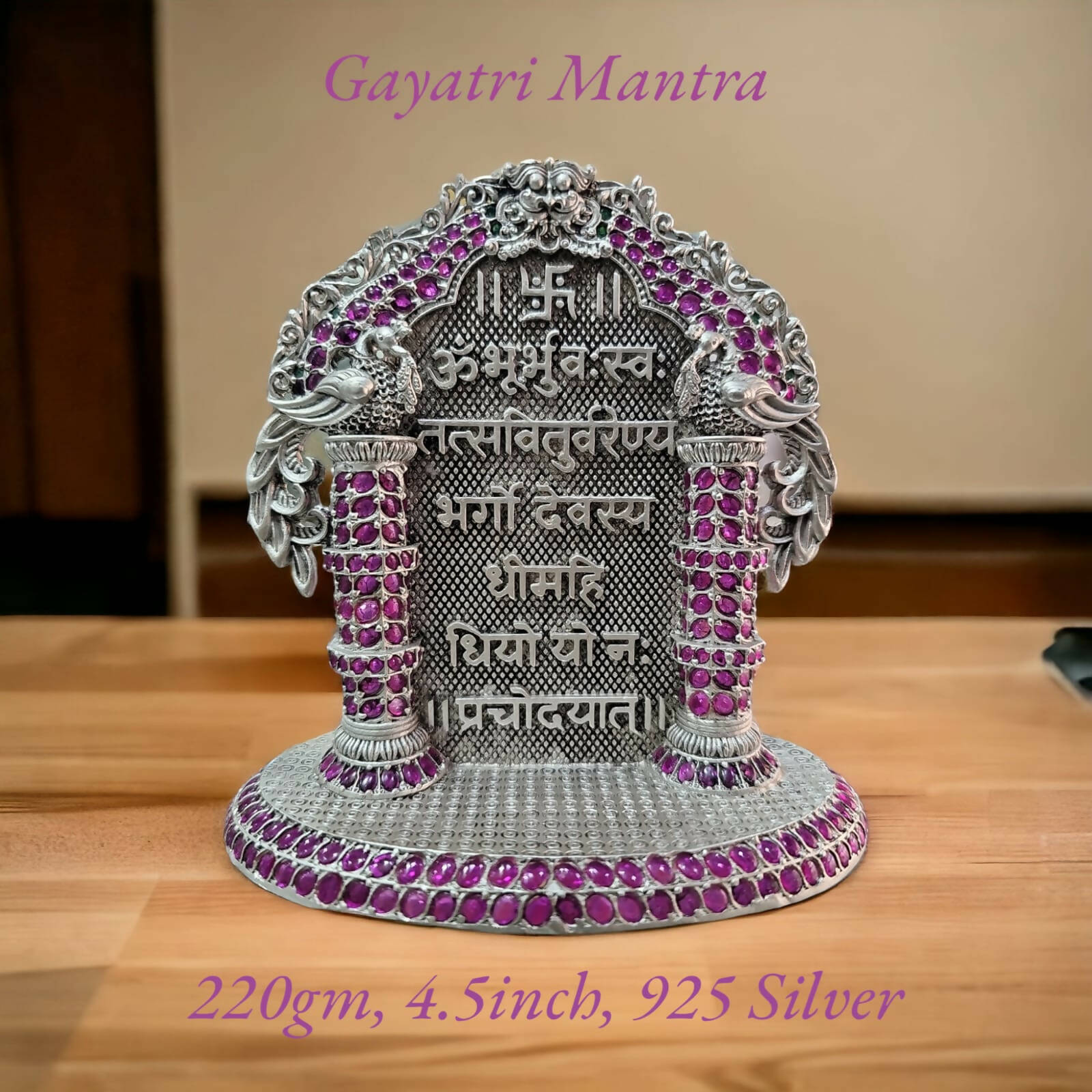 Silver Stone Idol Sarafa Bazar India