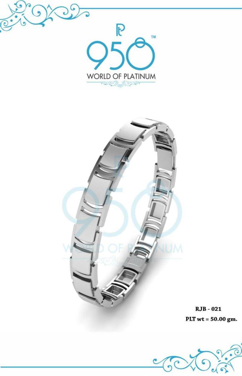 Platinum Gents Bracelet Sarafa Bazar
