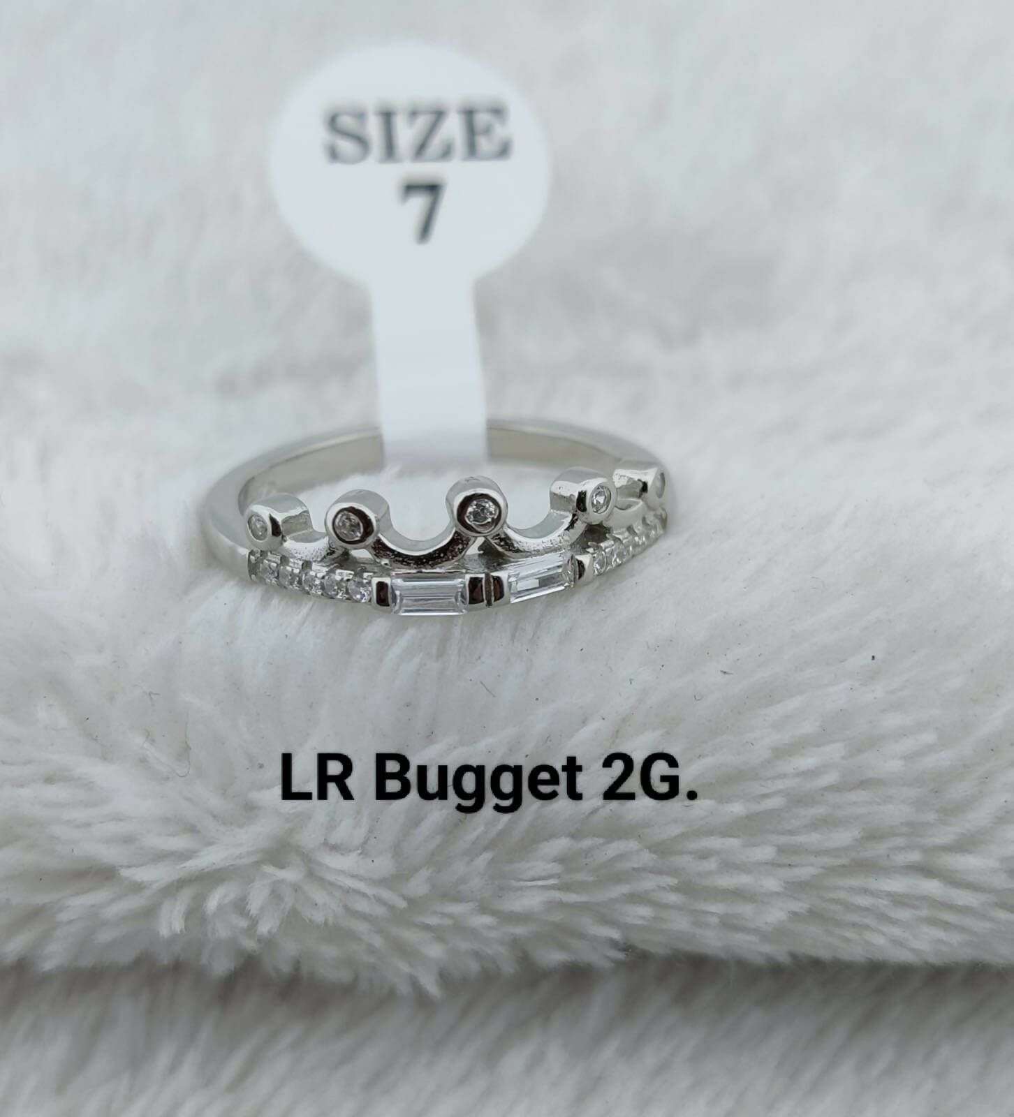 925 Silver Bugget Ladies Ring Sarafa Bazar India