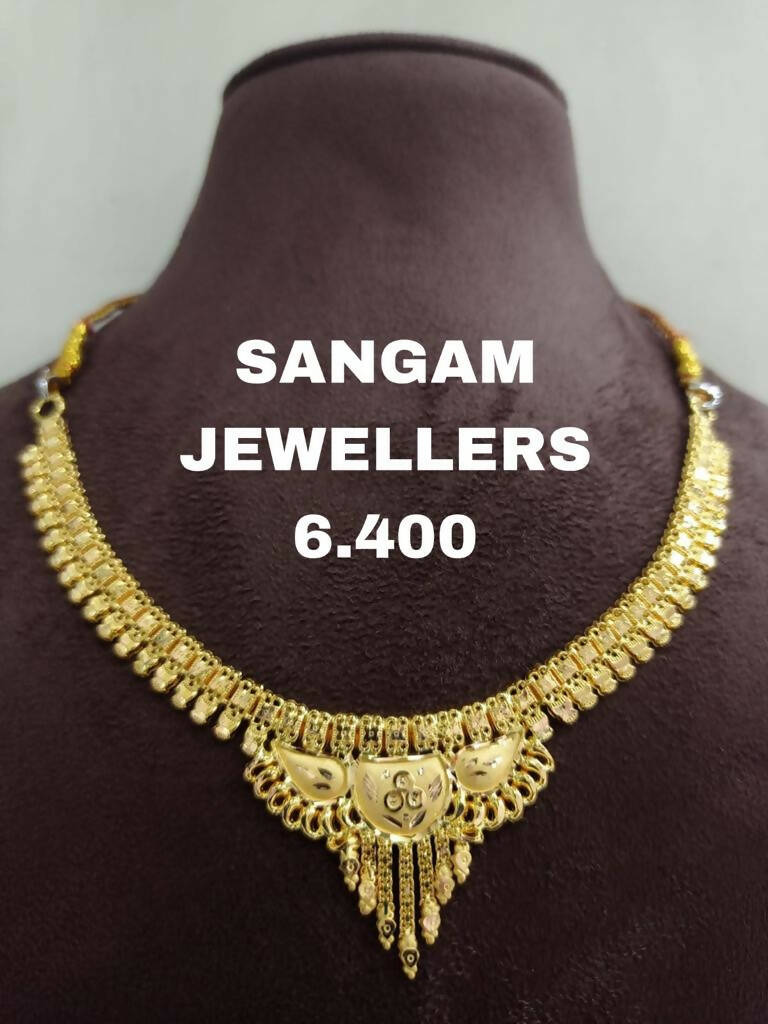 Gold Necklace Sarafa Bazar India