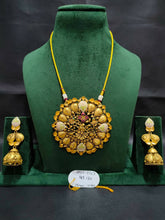 Antique temple pendal Sarafa Bazar India