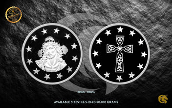 Mahaveer Swami | Gurunanak | Buddha | Jesus | Mecca/Kaba | Silver Coins 999 | Omkar Mint Sarafa Bazar