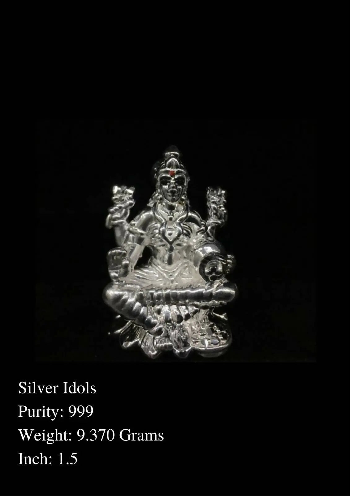 999 Silver Idols Sarafa Bazar India