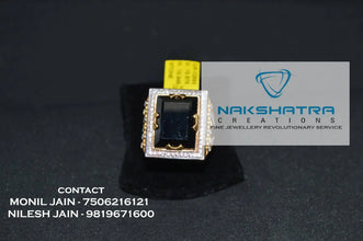 CZ Casting Gents Ring Sarafa Bazar India