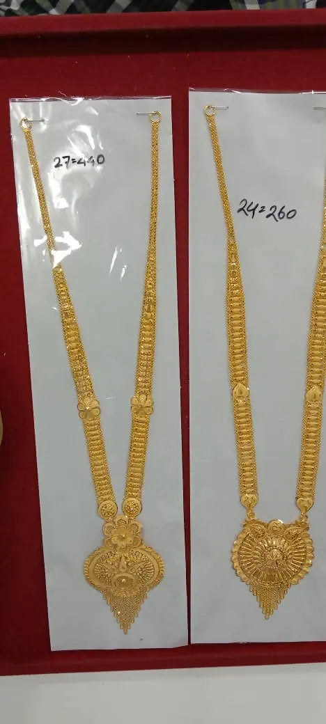 Gold Long Set Sarafa Bazar