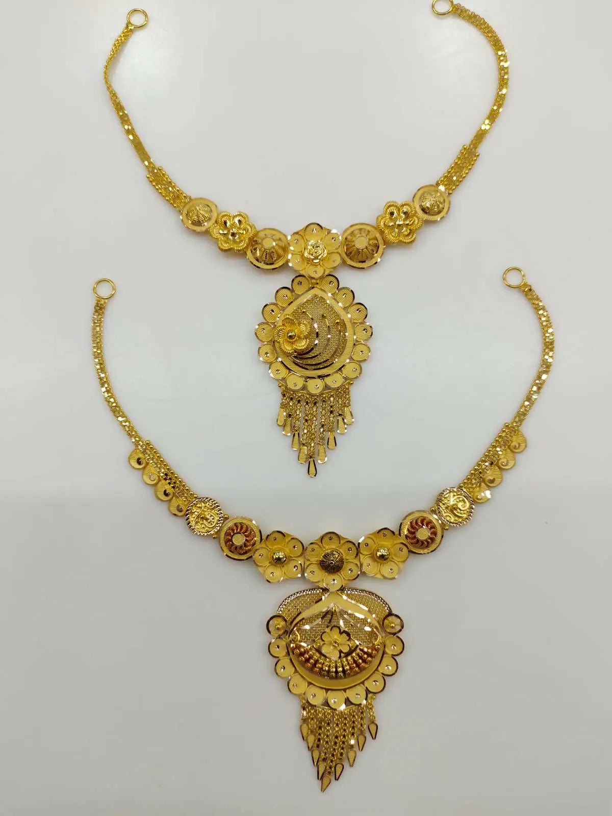 Gold Necklace Sarafa Bazar India