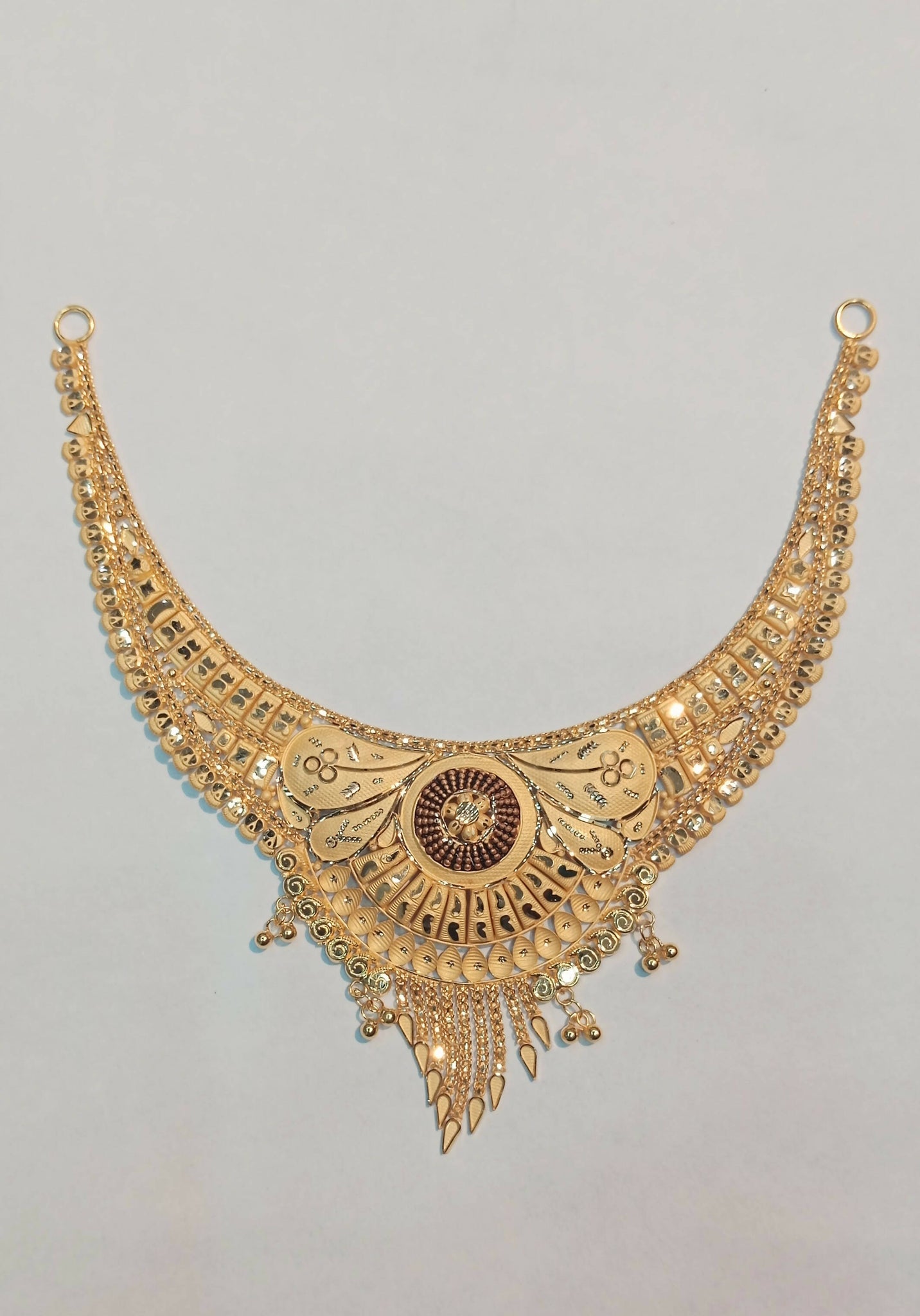 Gold Necklace Sarafa Bazar India