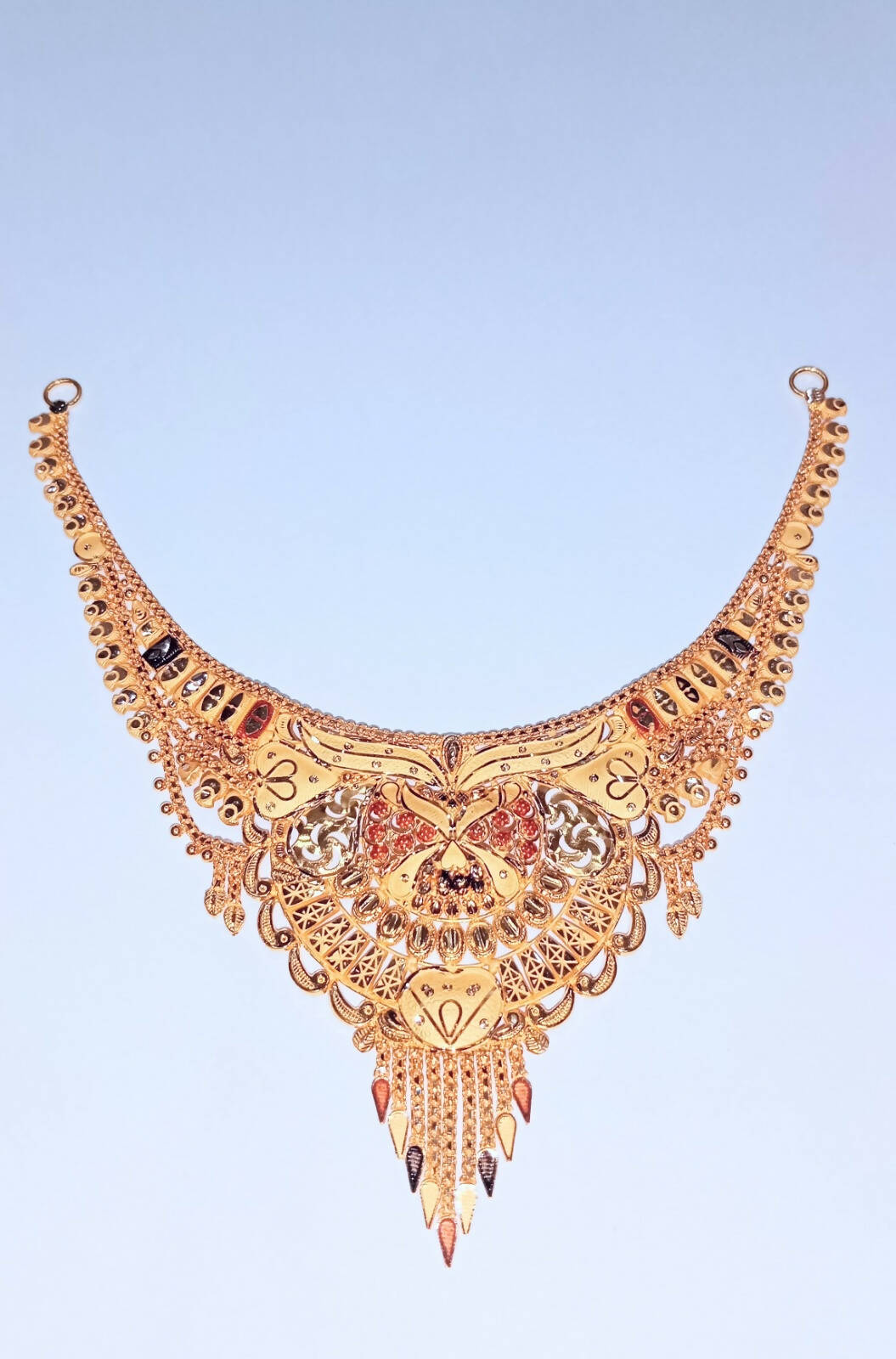 Gold Necklace Sarafa Bazar India