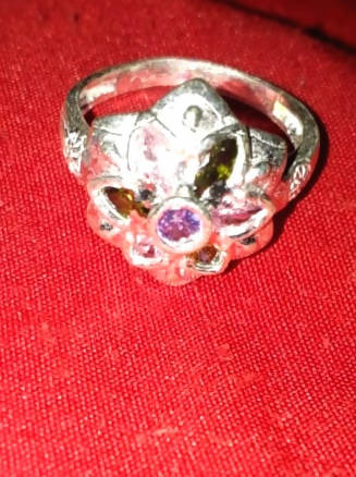 Silver casting ring