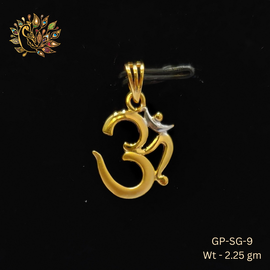 GP-SG-9 - Plain Casting God Pendants Sarafa Bazar India