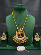 Antique temple pendal Sarafa Bazar India