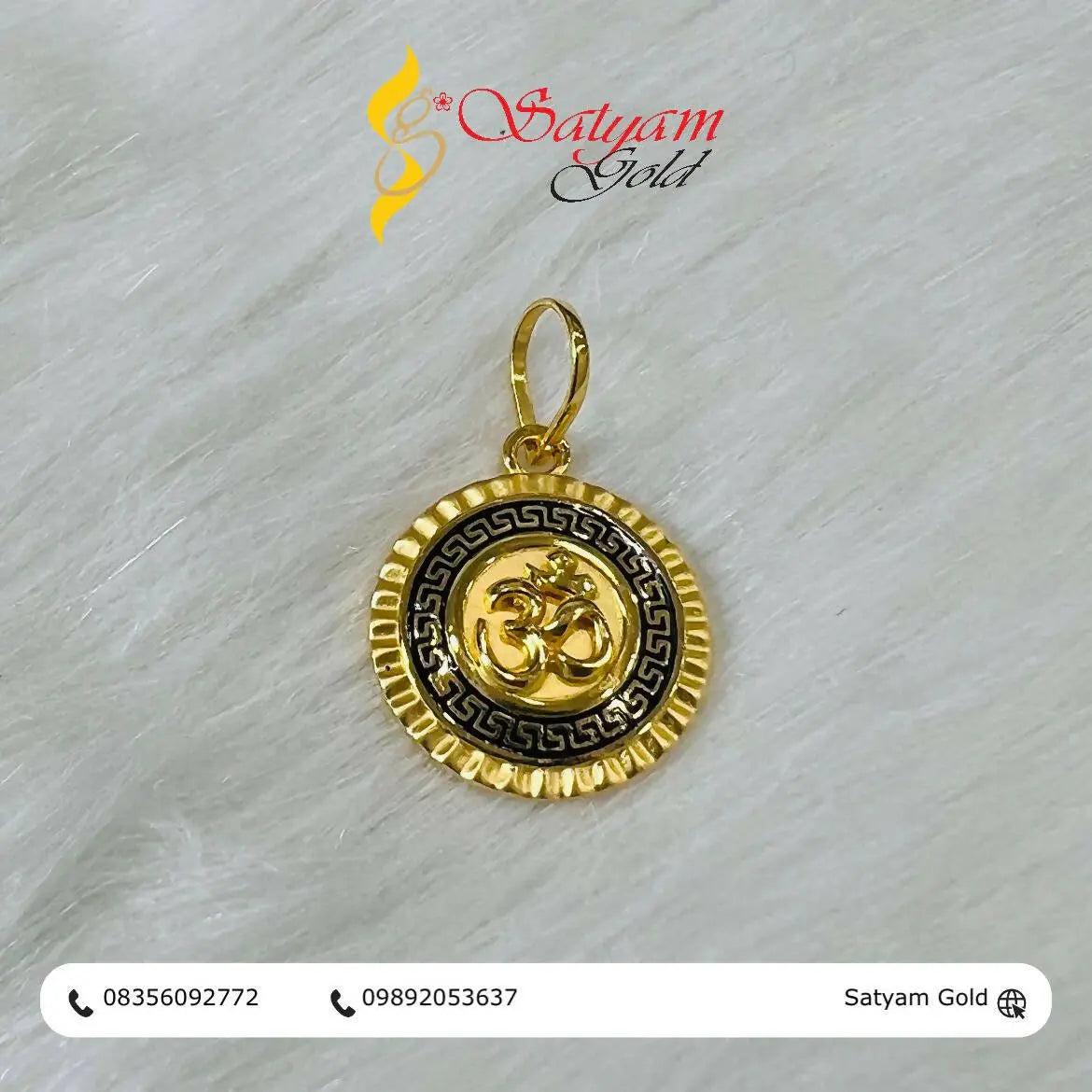 Gold Pendant Sarafa Bazar India