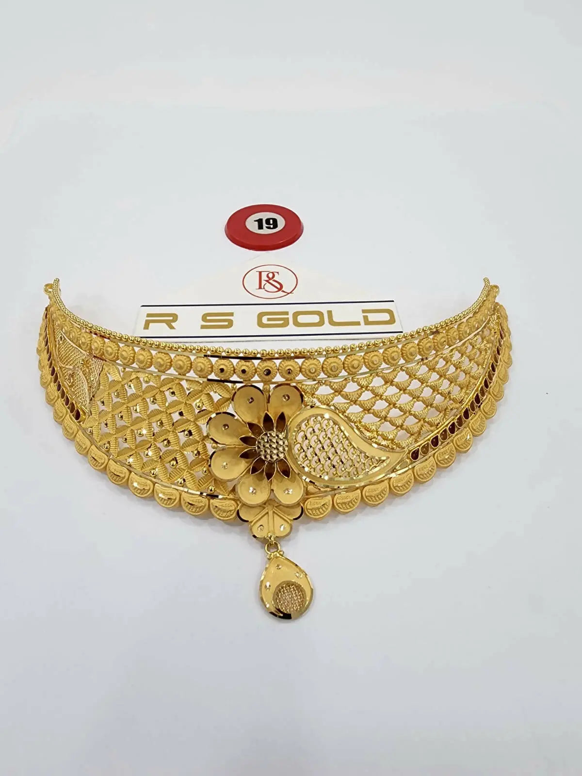 Gold Choker Sarafa Bazar India