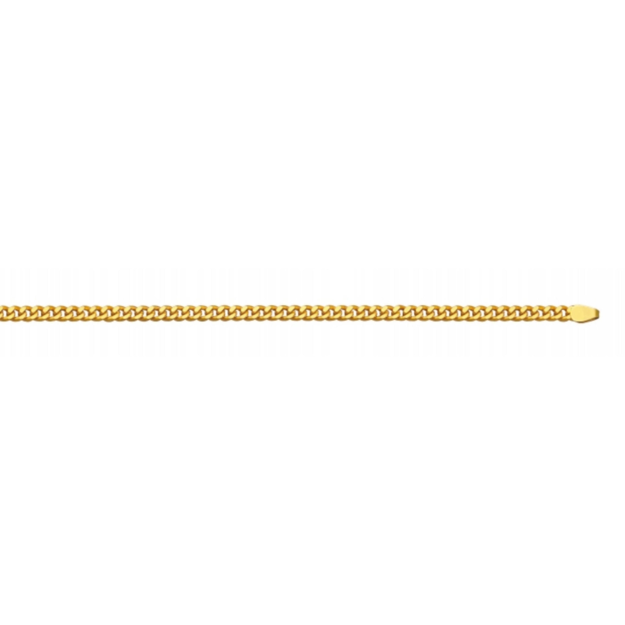 Single Curb / Single Patta - Gold Chain