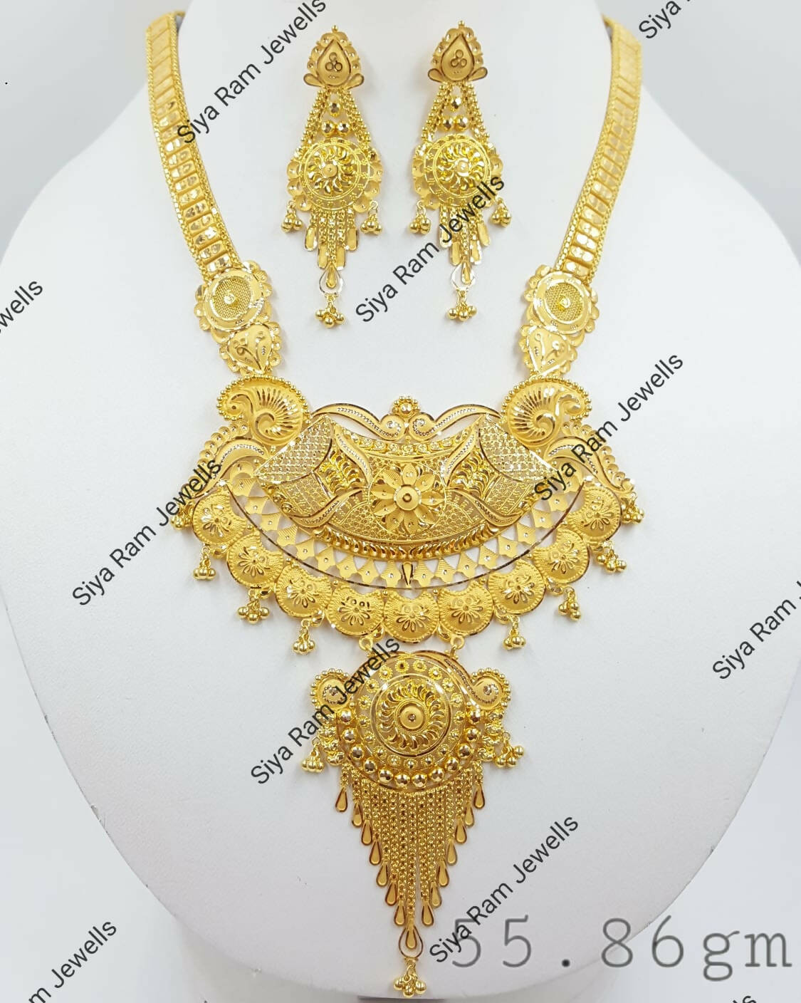 Gold Necklace Sarafa Bazar India