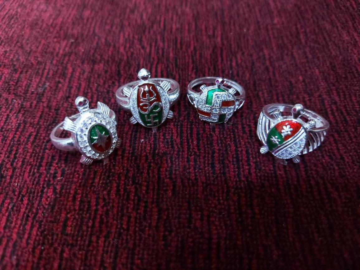 Silver Kachua Ring Sarafa Bazar