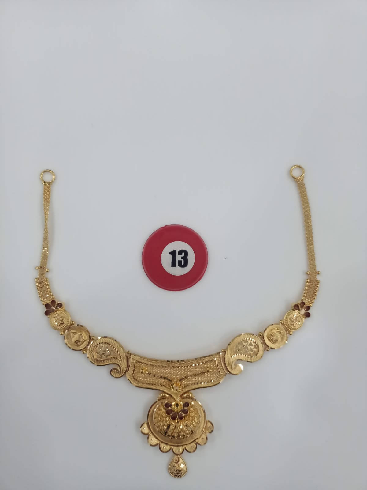 Gold Necklace Sarafa Bazar India