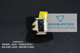 CZ Casting Gents Ring Sarafa Bazar India