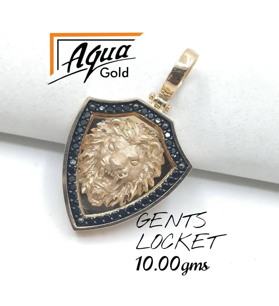 Italian Rose Gold Gents Lockets Sarafa Bazar