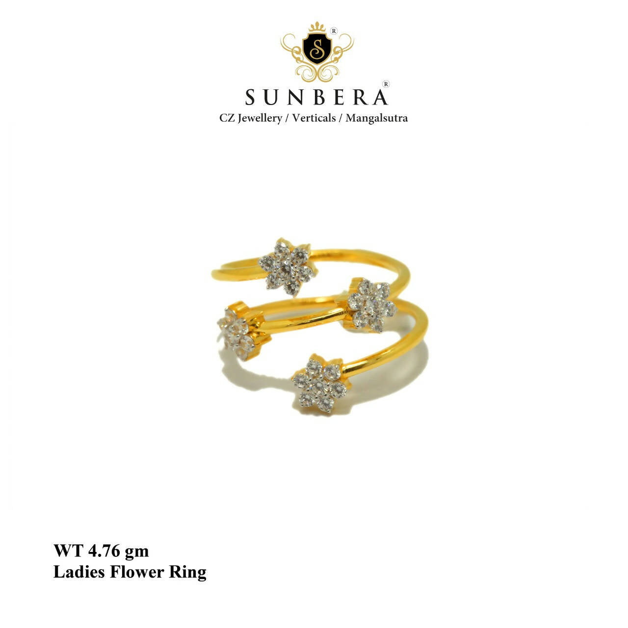 Ladies Stone Ring Sarafa Bazar India