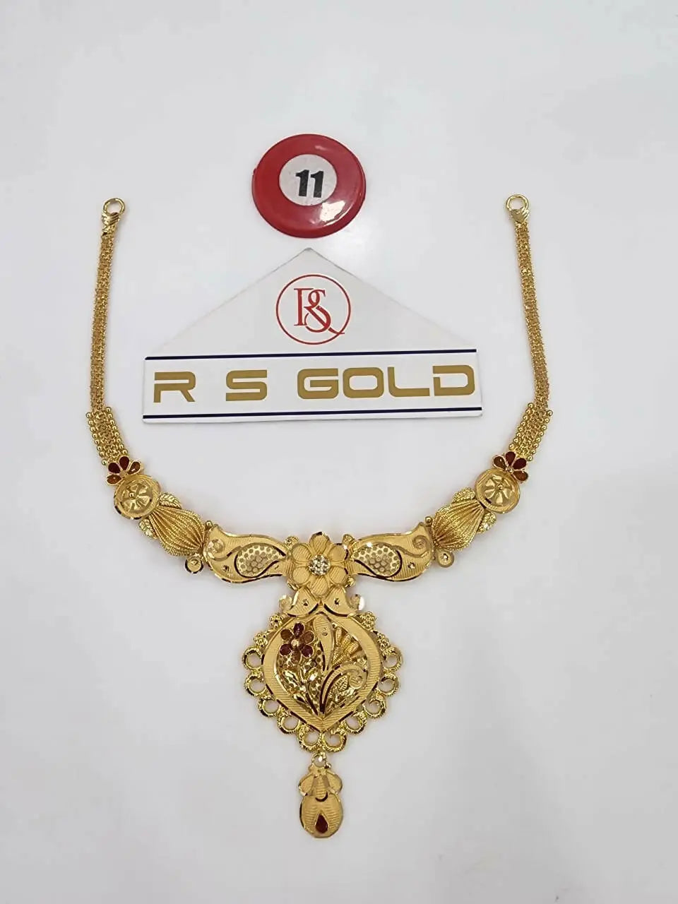 Gold Necklace Sarafa Bazar India