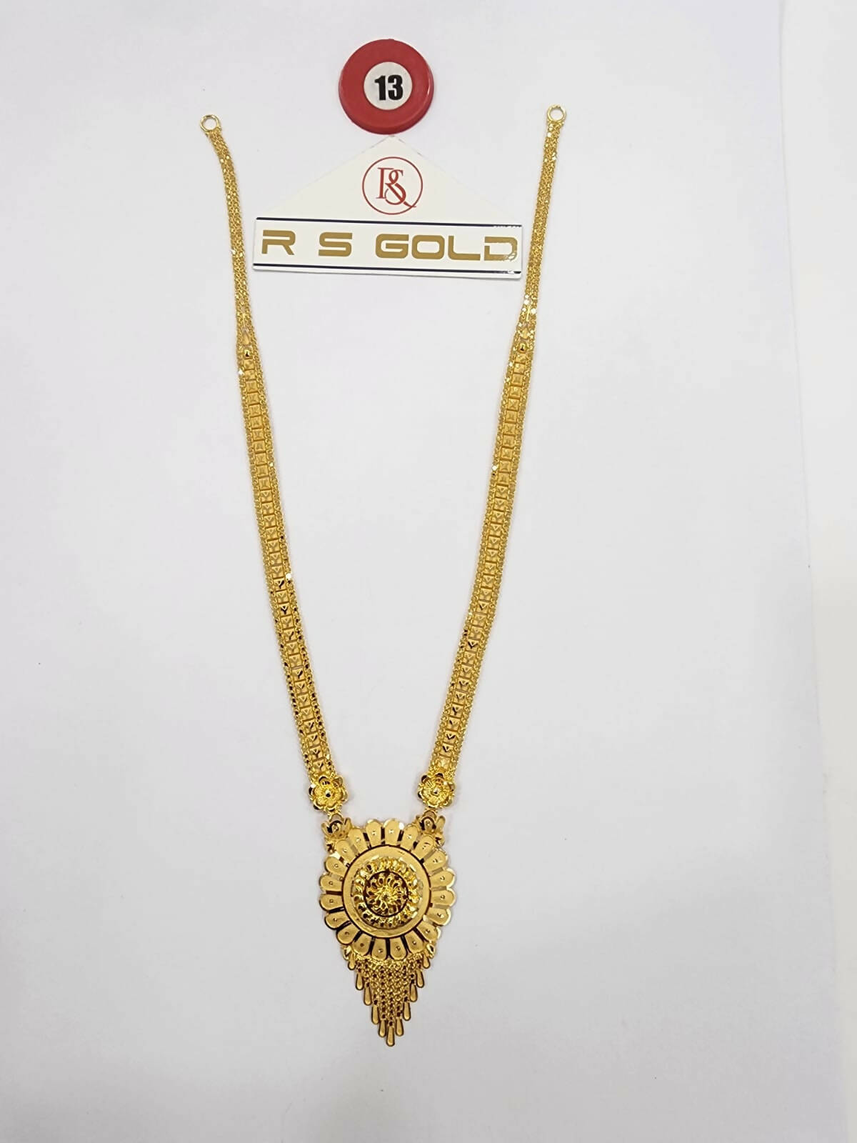 Gold Long Set Sarafa Bazar India