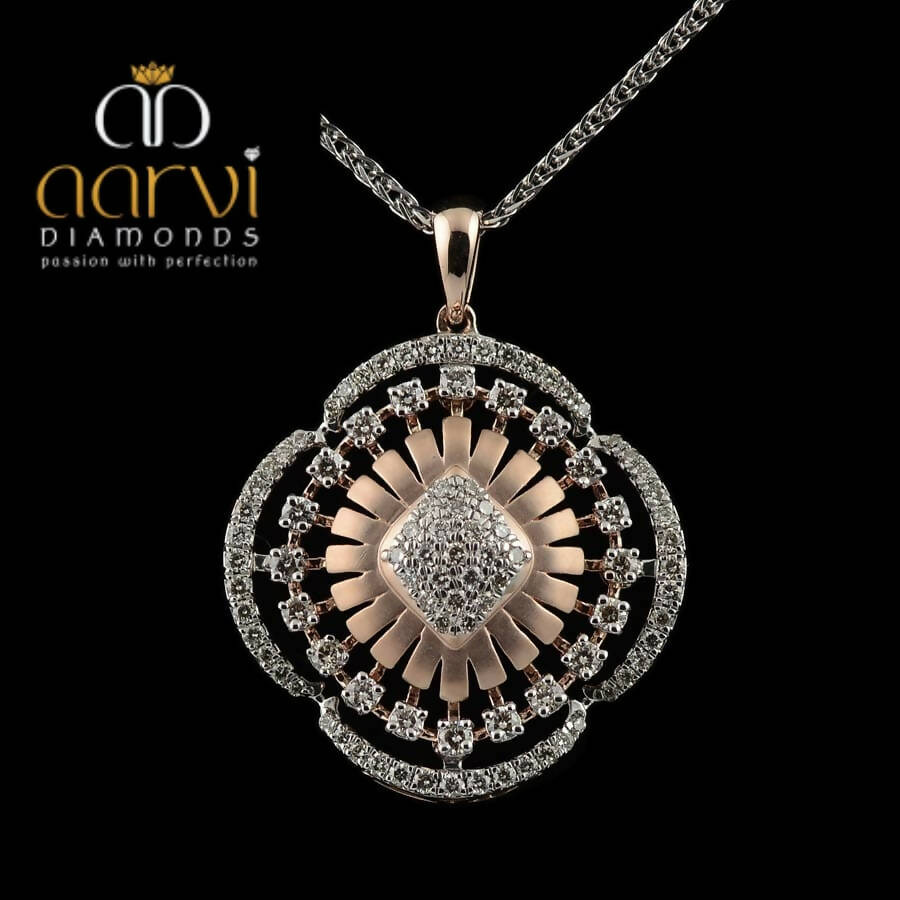 Diamond Chain Pendant Sarafa Bazar India