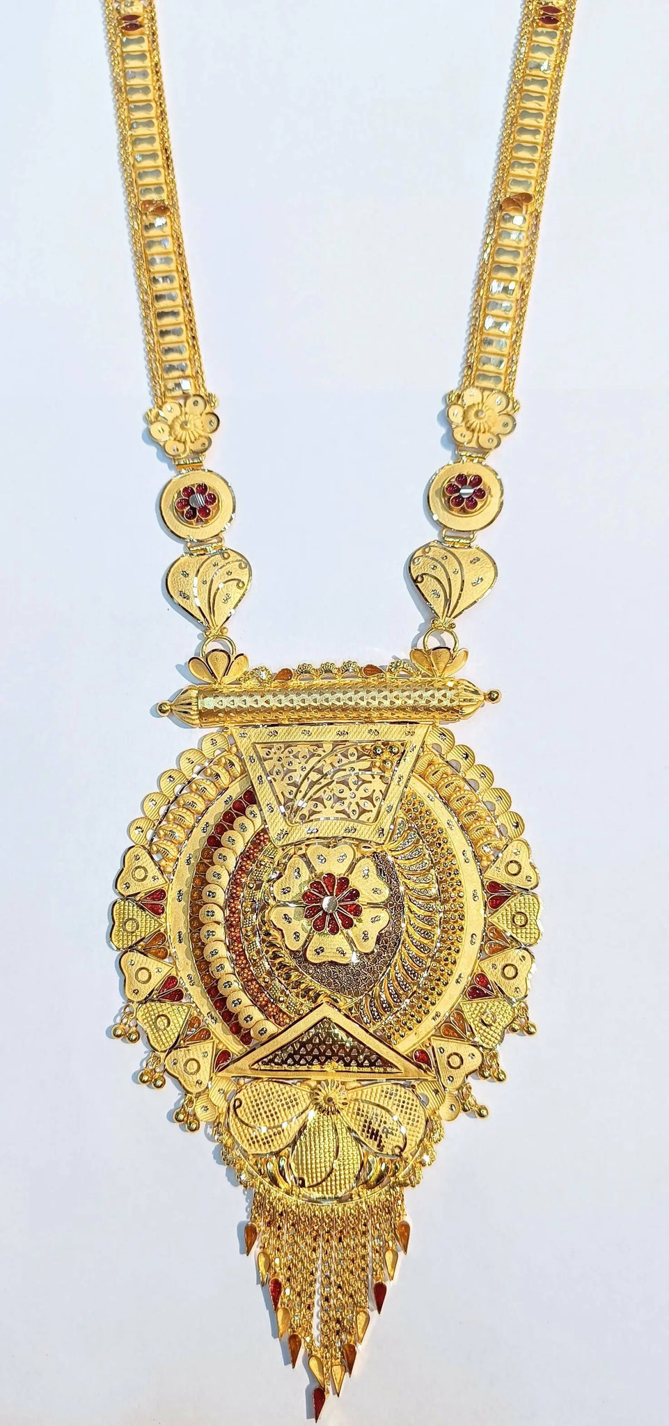 Gold Long Set Sarafa Bazar India