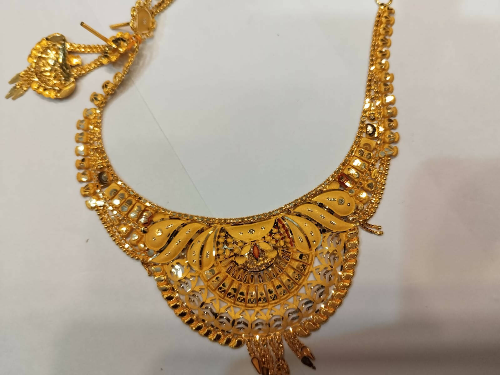 Gold Necklace Sarafa Bazar India