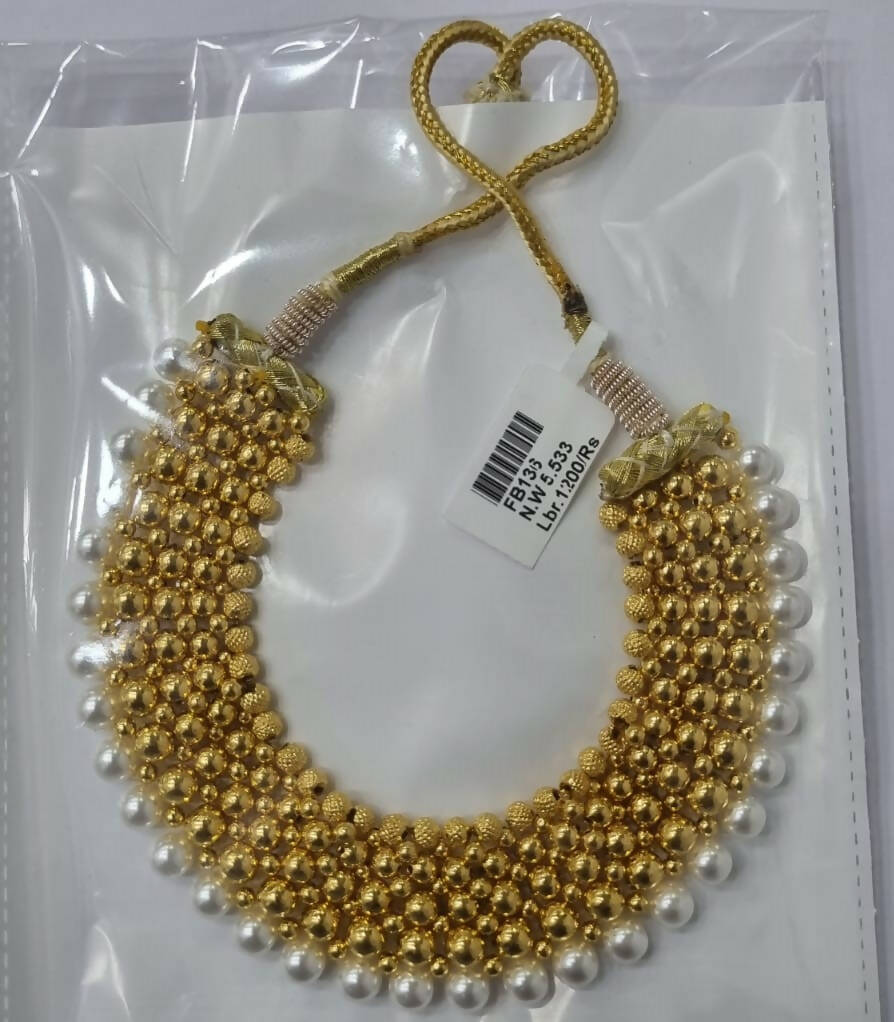 Light Weight Ghalsari Necklace Sarafa Bazar India