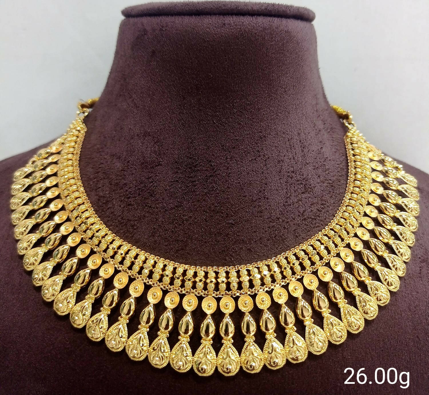 Gold Choker Sarafa Bazar India