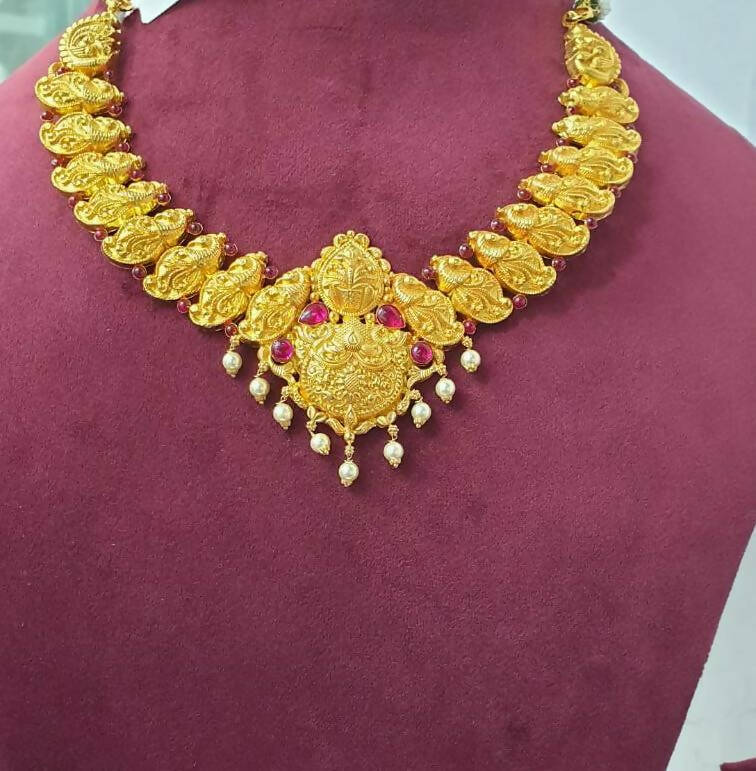 Light Weight Ghalsari Necklace Sarafa Bazar India