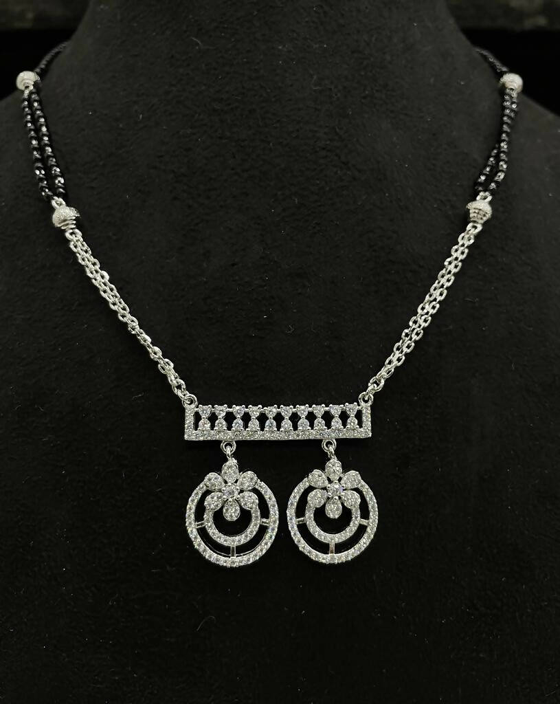 925 Silver Mangalsutra Sarafa Bazar India