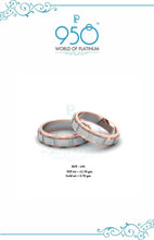 Gold Platinum Fusion Couple Band Sarafa Bazar