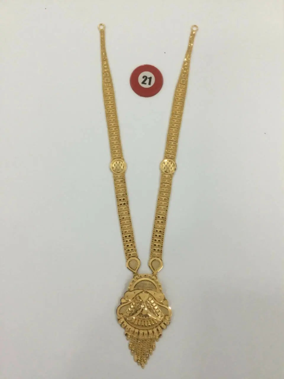 Gold Long Set Sarafa Bazar India