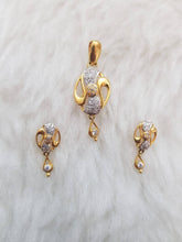 Cz casting peandent set Sarafa Bazar