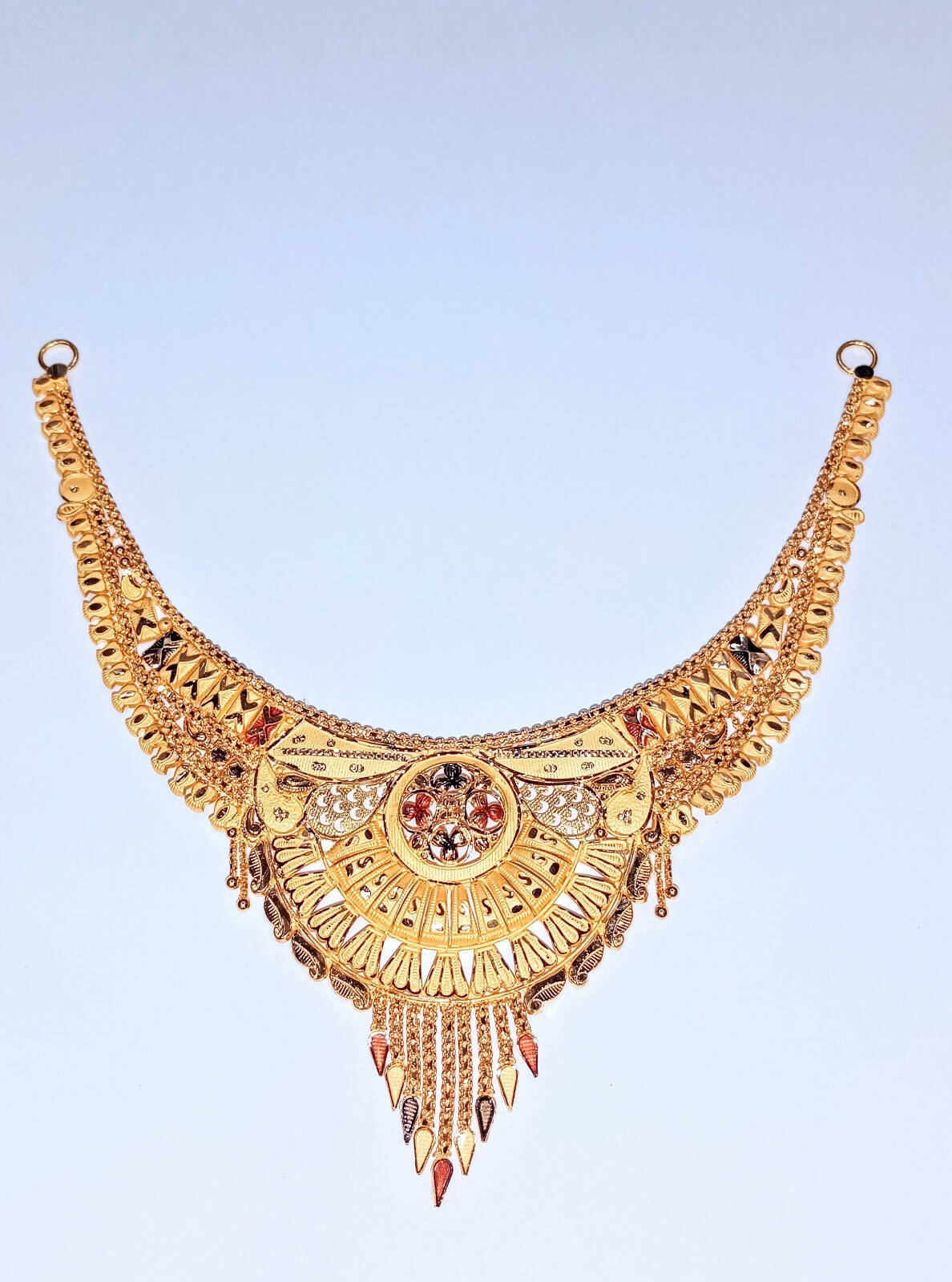 Gold Necklace Sarafa Bazar India